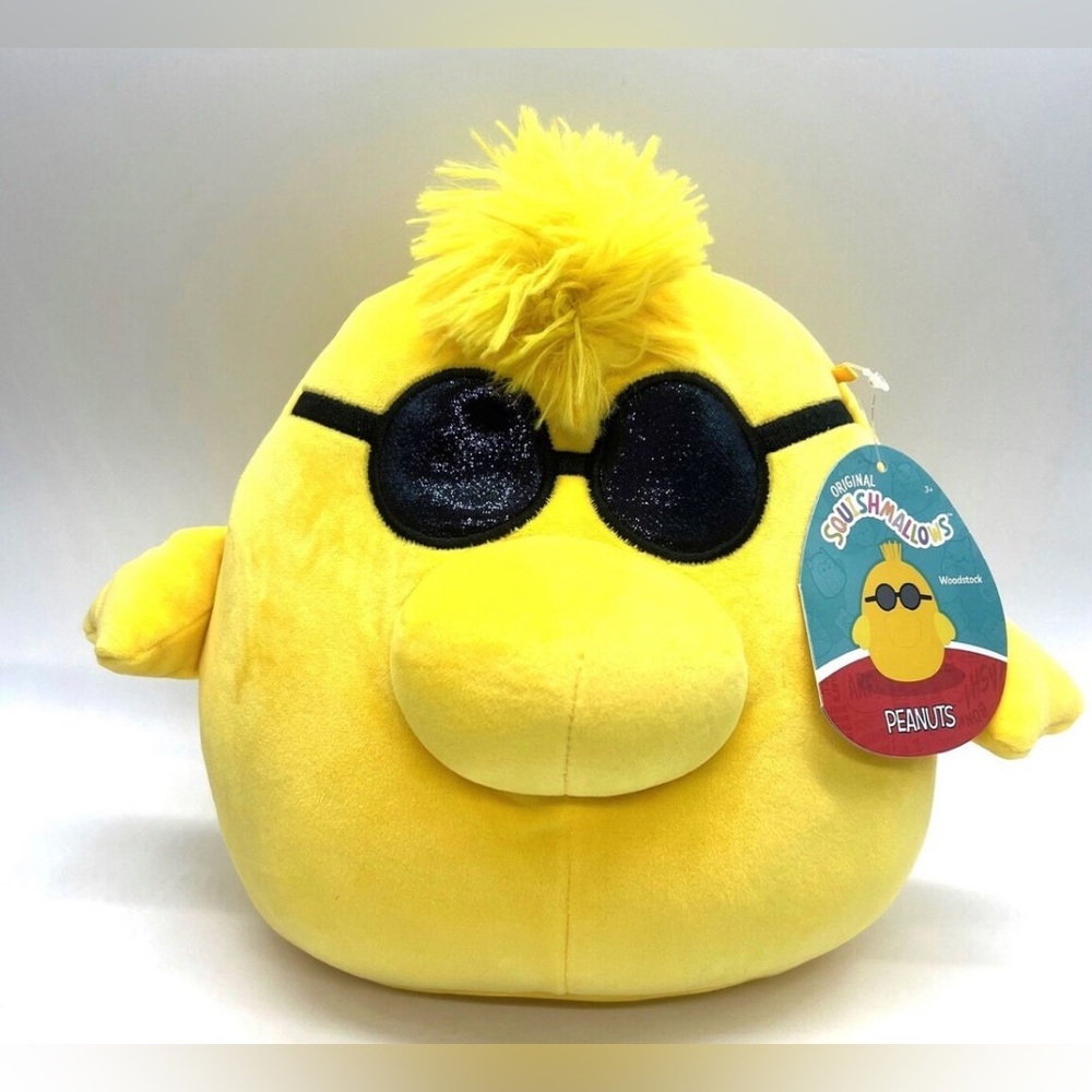 NWT Squishmallows “Mohawk Woodstock”